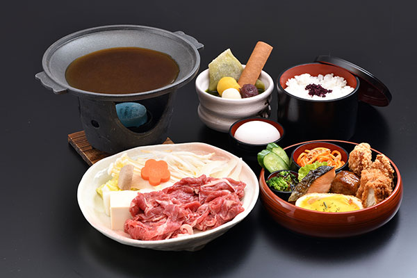 陶板焼き膳　うめ　D：牛すき焼き