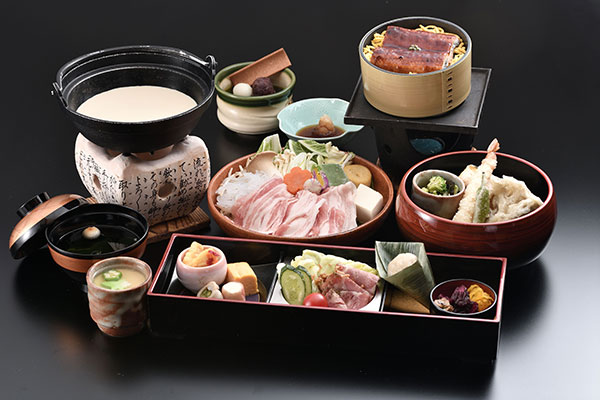 京都ぽーく　白みそ豆乳鍋膳　らん