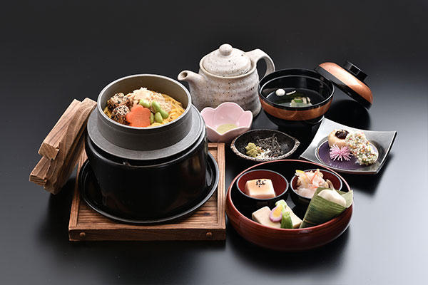 精進ゆば豆膳